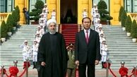 استقبال رسمی رئیس جمهور ویتنام از روحانی