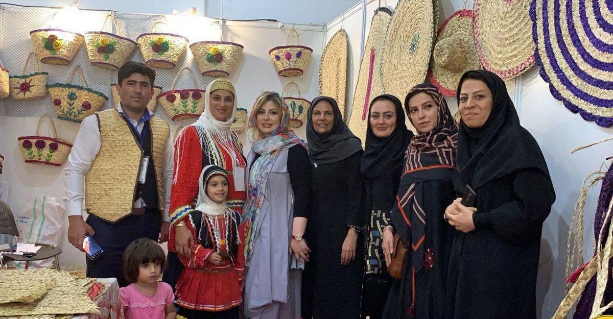 علاقه نیوشا ضیغمی به هنرهای دستی+عکس