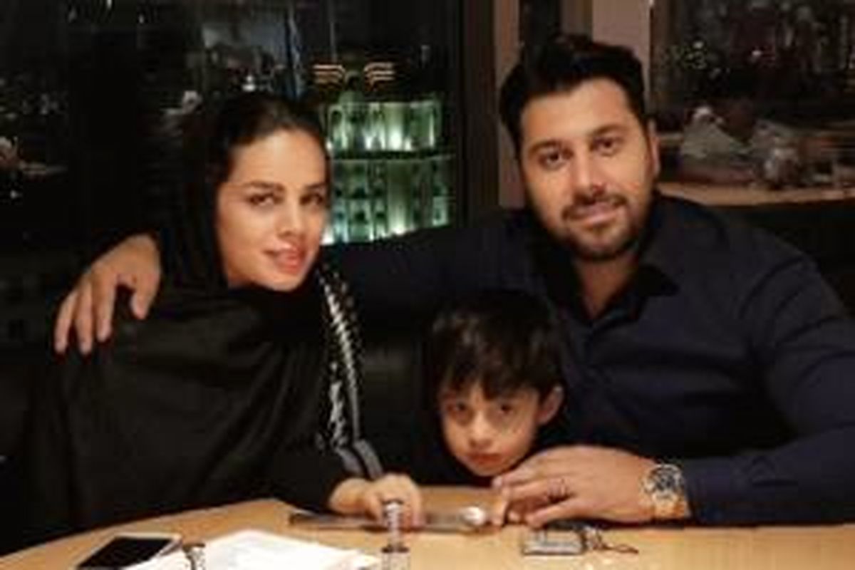 عکس و متن احسان خواجه امیری برای همسرش به مناسبت دهمین سالگرد ازدواج شان