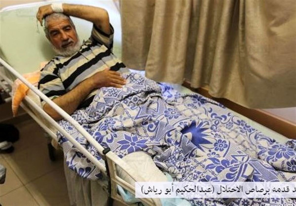 قطع دو پا، هدیه رژیم صهیونیستی به پیرمرد فلسطینی در روز تولدش 