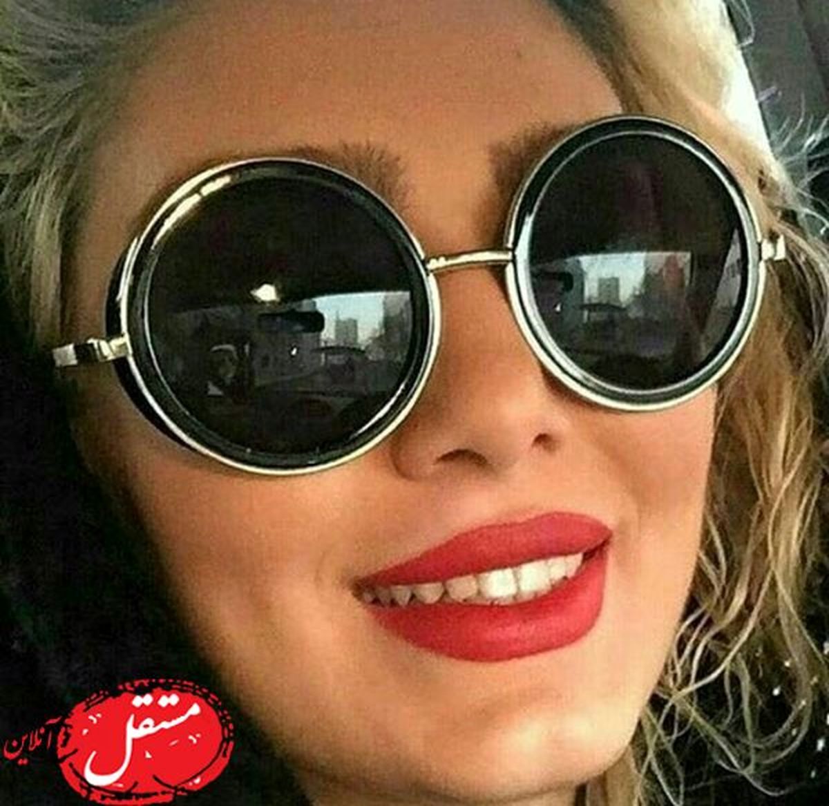 عینک خاص سحر قریشی