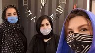 سلفی شهره سلطانی با دوستانش + عکس