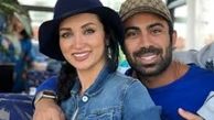 هشتمین سالگرد ازدواج روناک یونسی و همسرش+عکس