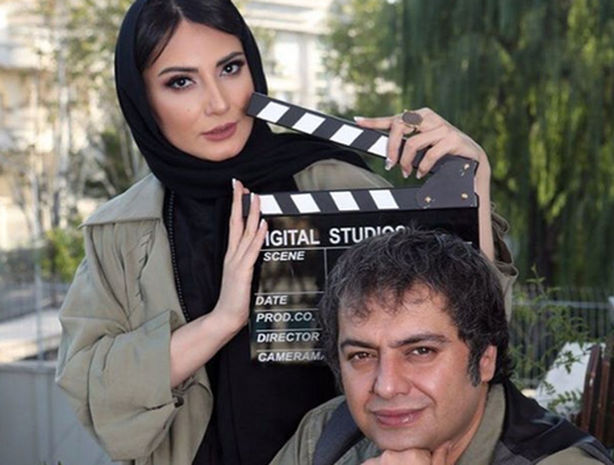  آقای کارگردان در کنار همسر بازیگرش/عکس