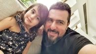 سلفی جدید پدر دختری محسن کیایی + عکس