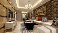 چیدمان اتاق نشیمن مستطیل شکل+عکس‎ها