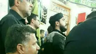 علی دایی در عزاداری شاه باغی/عکس