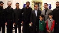 آشتی رحمتی و برهانی در مراسم پورحیدری+عکس