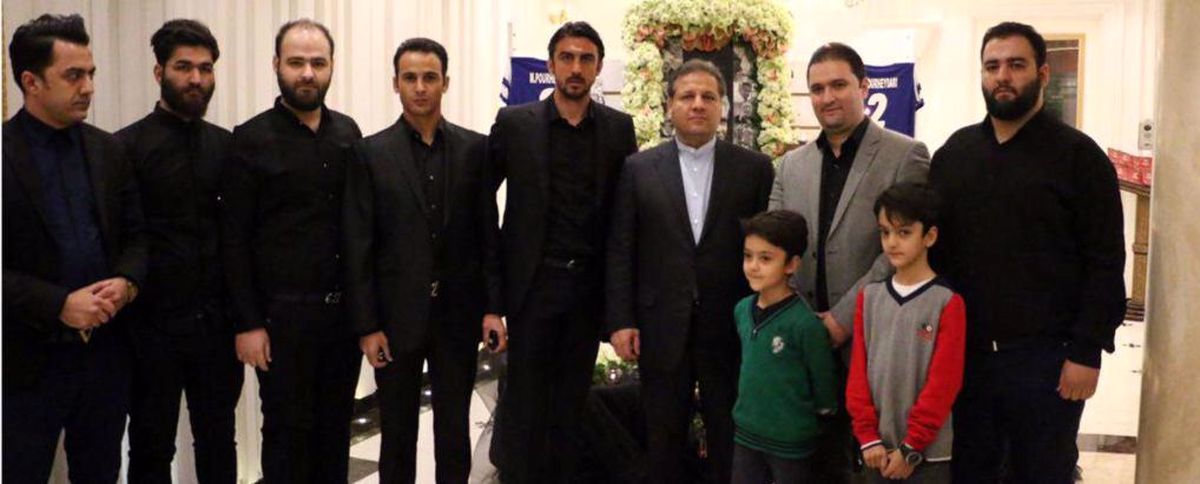 آشتی رحمتی و برهانی در مراسم پورحیدری+عکس