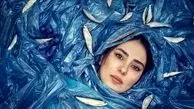 عکس ترسناک خانم بازیگر