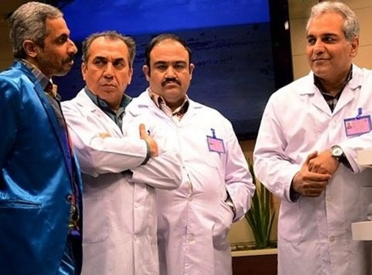 بازیگر مشهور سینما و تلویزیون در لباس کادر پژشکی + عکس