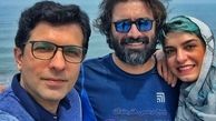 سفر تابستانی امین زندگانی با زن و برادر زنش+عکس
