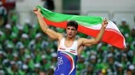 کسب مدال طلای آسیا توسط کشتی‌گیر جوان ایرانی