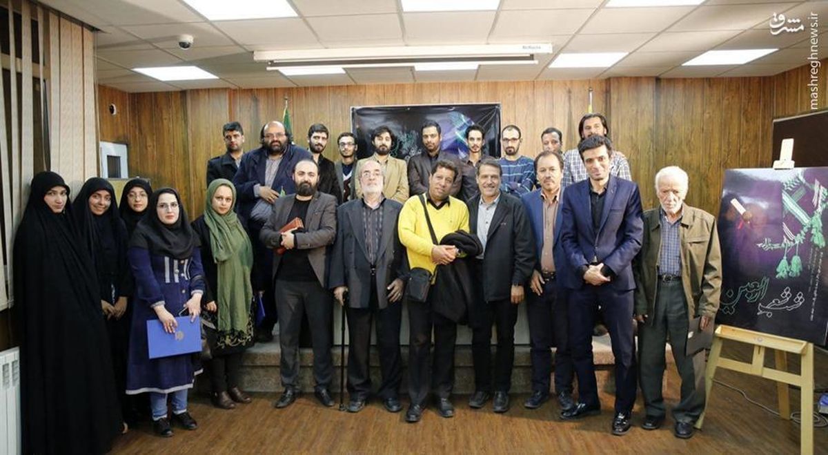 بدرقه زائران کربلا در شب شعر بزرگ اربعین
