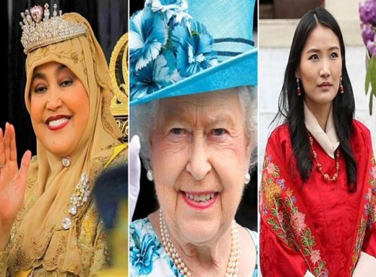 با ملکه های دنیا آشنا شوید از ملکه جوان بوتان تا ملکه مسلمان برونئی