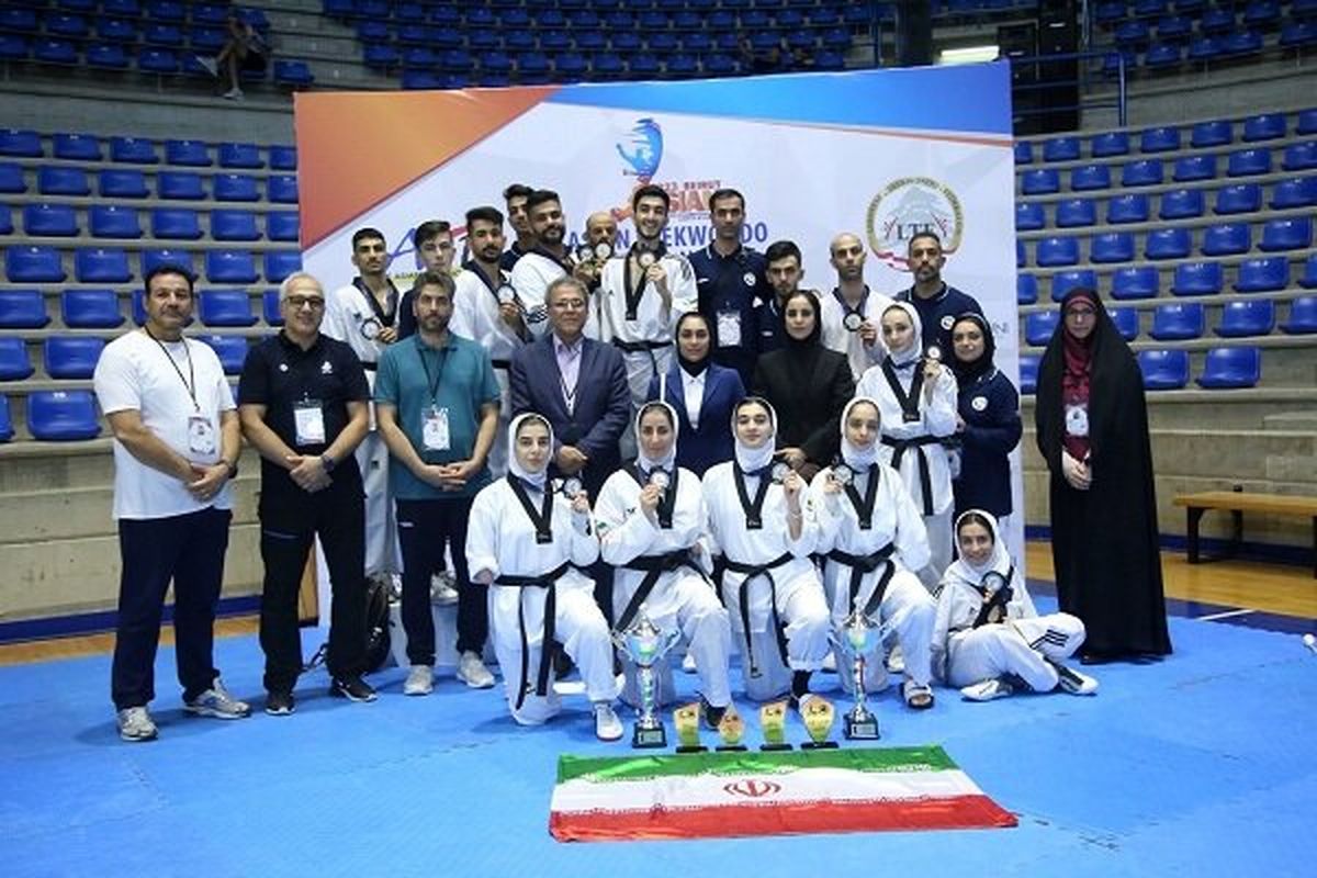 پاراتکواندوکاران قهرمان آسیا شدند / همه عناوین به ایرانی‌ها رسید