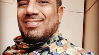 سلفی نصرالله رادش با لباس گل گلی + عکس