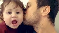 بوسه عاشقانه بازیگر جوان + عکس
