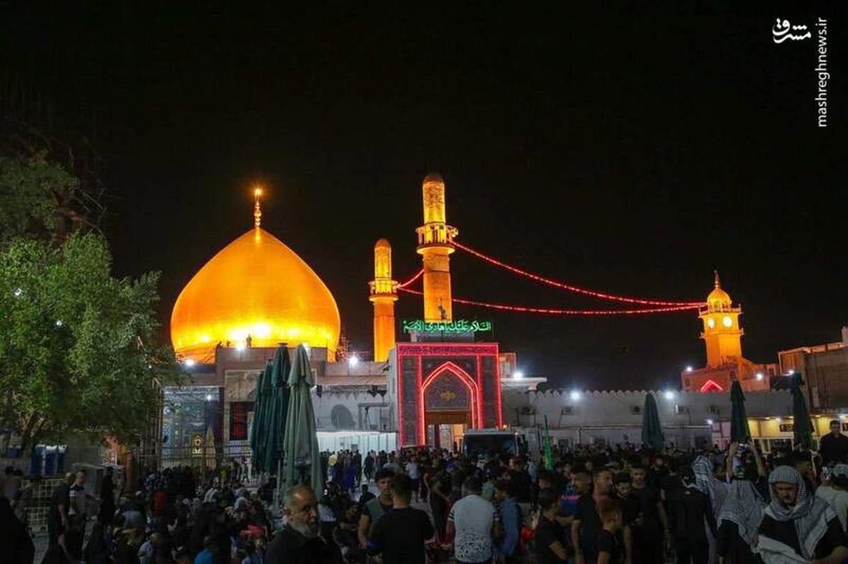 سامرا مملو از عاشقان امام عسکری(ع)+ تصاویر
