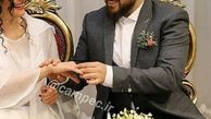 بازیگر ستایش سر سفره عقد خودش+عکس