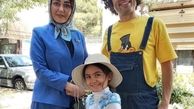 خانم بازیگر و برادرش در فیلم جدیدشان + عکس