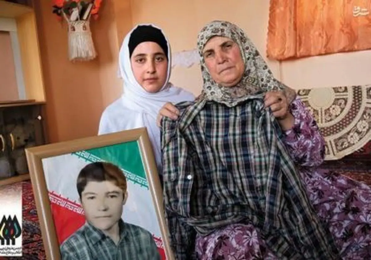 شهیدی که پیراهنش به کربلا رفت! + عکس