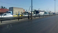 بسته شدن جاده کازرون به دست افراد ناشناس!