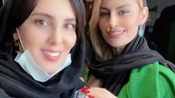 سلفی لیلا بلوکات با دوست جان + عکس