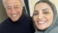 الهام پاوه نژاد در کنار بابا پنجعلی پایتخت + عکس