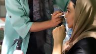 گریم مریم معصومی در هوای آزاد + عکس