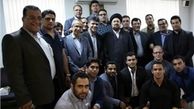دیدار اعضای تیم ملی وزنه‌برداری با سیدحسن خمینی