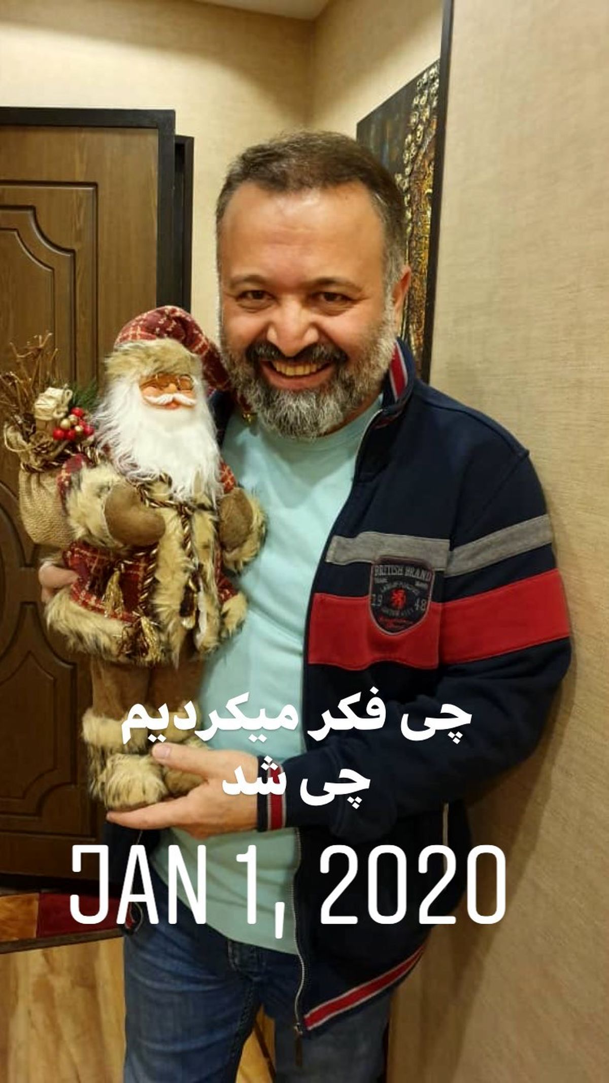 بابا نوئل کوچولوی آقای بازیگر + عکس